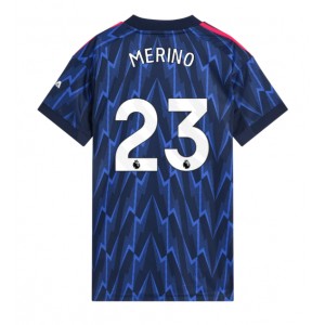 Fotbalové Dres Arsenal Mikel Merino #23 Dámské Venkovní Oblečení 2025-26 Krátký Rukáv